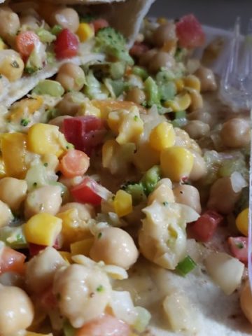 Vegan Chickpea Salad: Versatile, Delicious and Cheap
